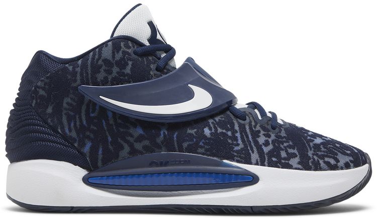

Кроссовки Nike KD 14 TB 'College Navy', синий