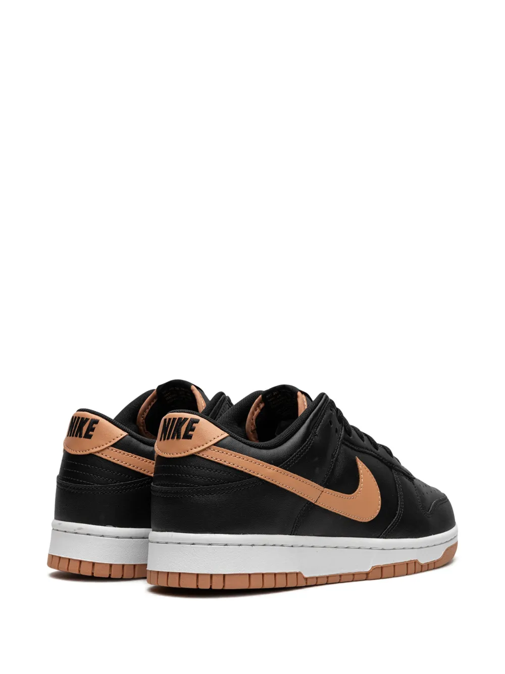 Кроссовки Dunk Low Black/Amber Brown Nike, черный — фото 4