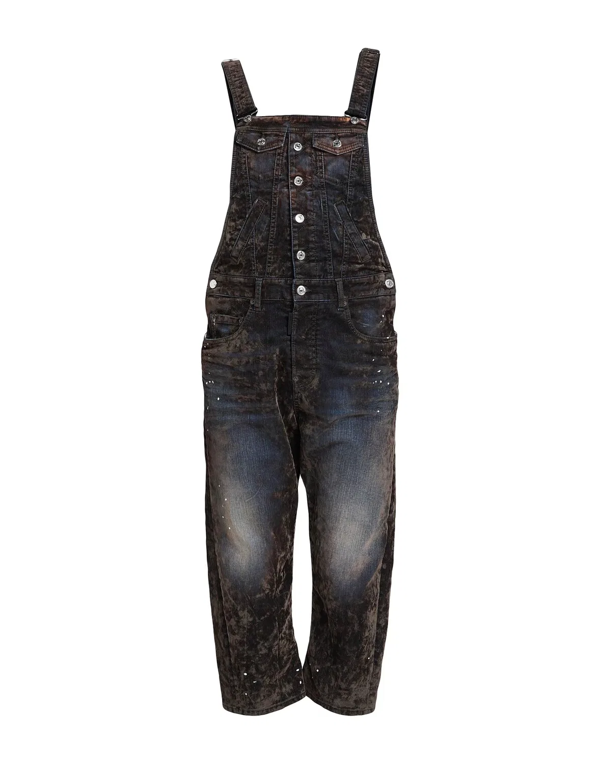 Комбинезон деним хаки DSQUARED2
