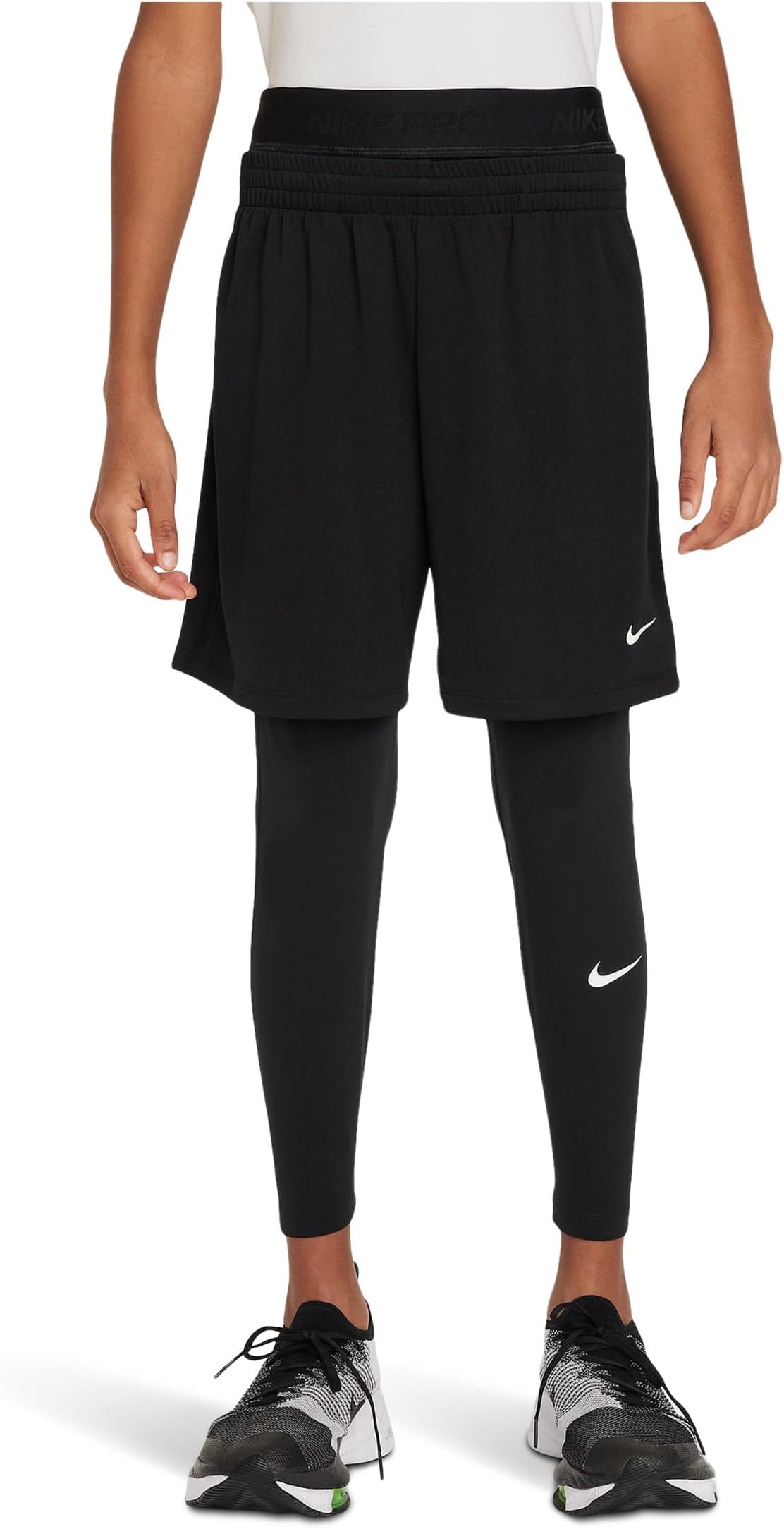 

Брюки Nike Kids Pro Dri-fit Tights, черный