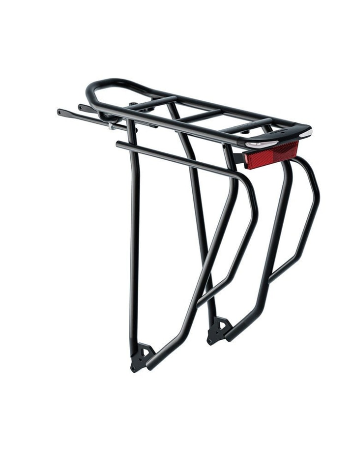 

Racktime Багажник Gleamit 2.0 Tour system, 26/28 дюймов, с габаритным фонарем, черный