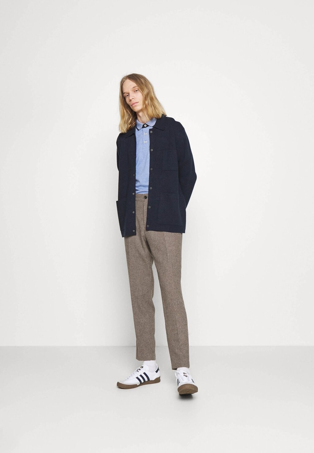 

Рубашка-поло JJEPAULOS 2 PACK Jack & Jones, яркий кобальт/белый