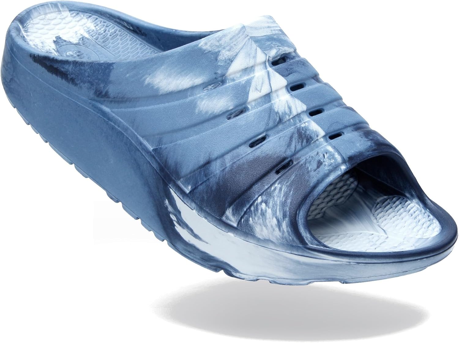 

Унисекс сланцы для восстановления Oka, легкие, экологичные, произведены в США Oka-B, Kona Blue Tri-blend