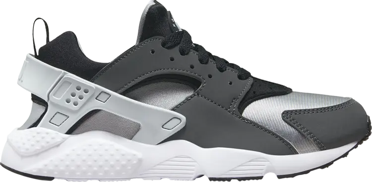 

Кроссовки Huarache Run 2.0 GS 'Black Iron Grey', черный