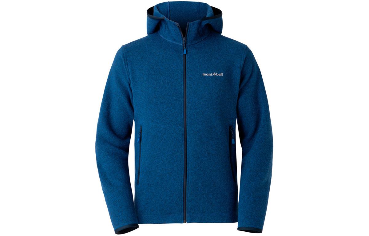 

CLIMAPLUS KNIT PARKA Мужская толстовка MONTBELL, PAPRI Ярко-красный