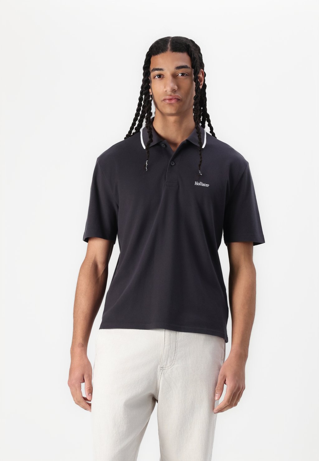

Рубашка поло Hollister Co., черный