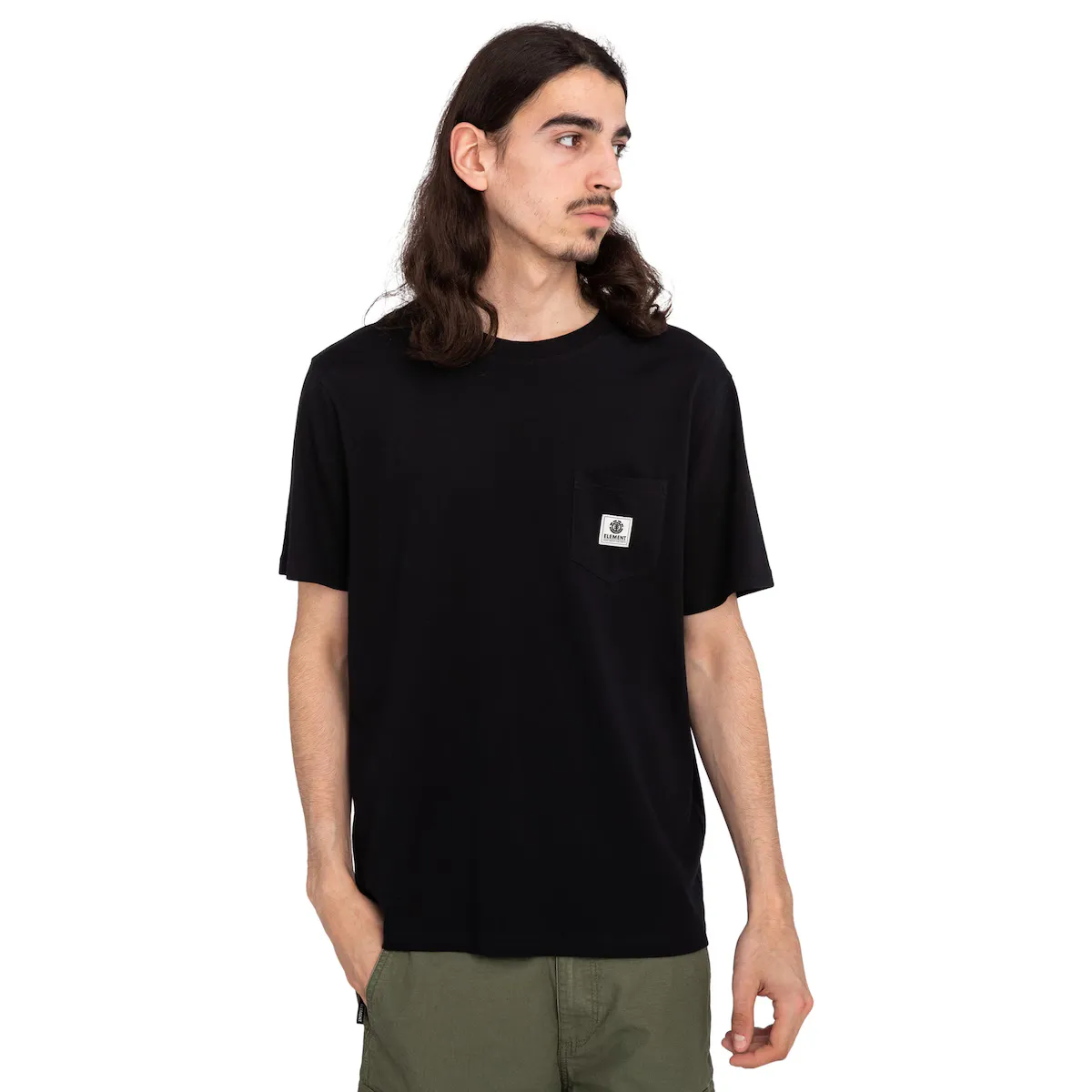 

Мужская футболка Basic Pocket Element, чёрный