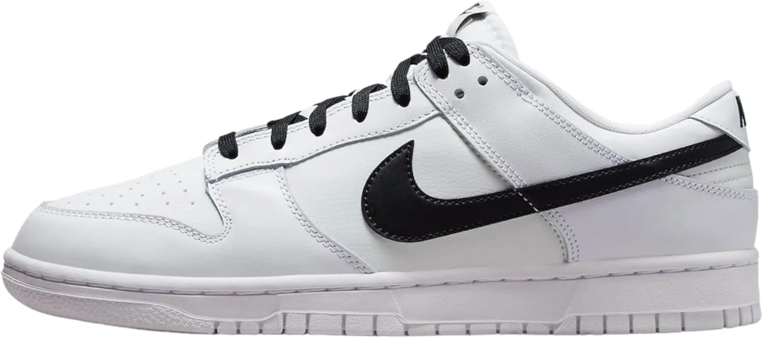 Кроссовки мужские Nike Dunk Low, белый/черный/белый Summit White