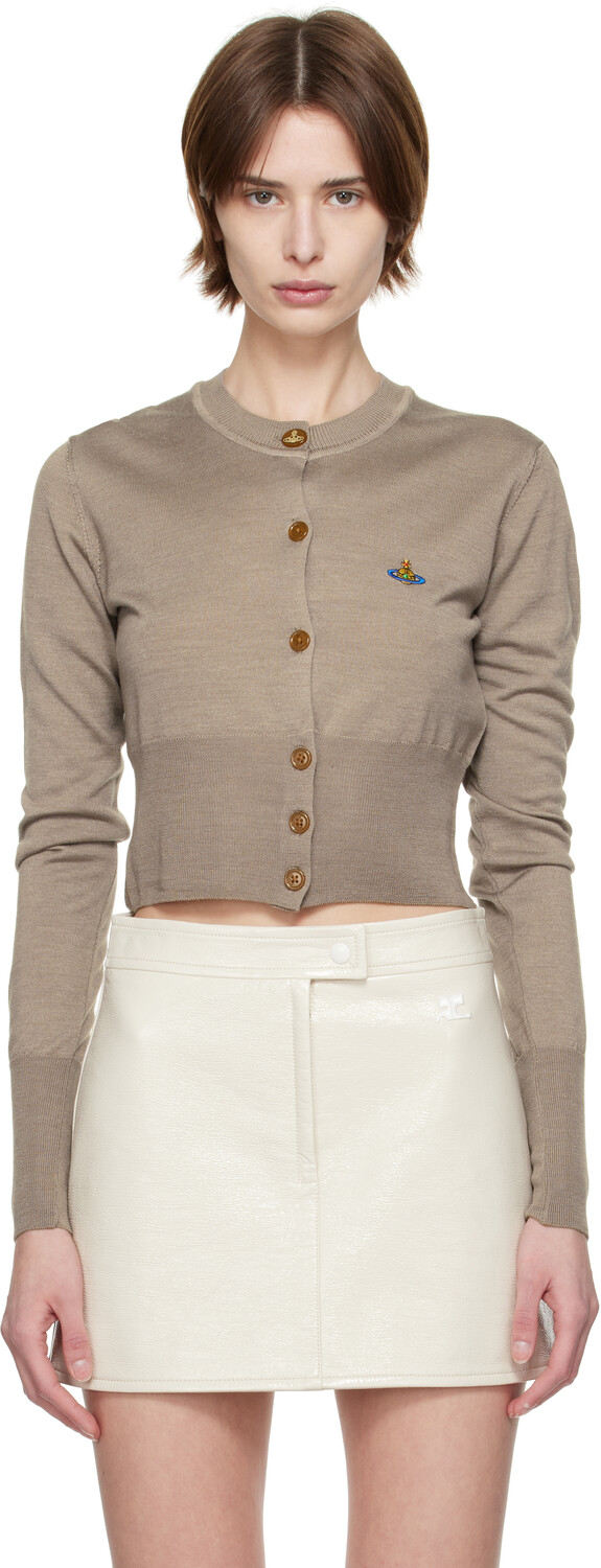 

Укороченный кардиган Taupe Bea Vivienne Westwood
