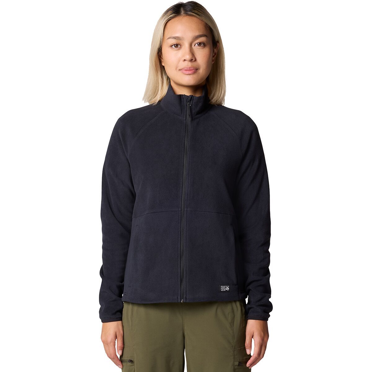 

Оакорам флисовая куртка на молнии Mountain Hardwear, черный