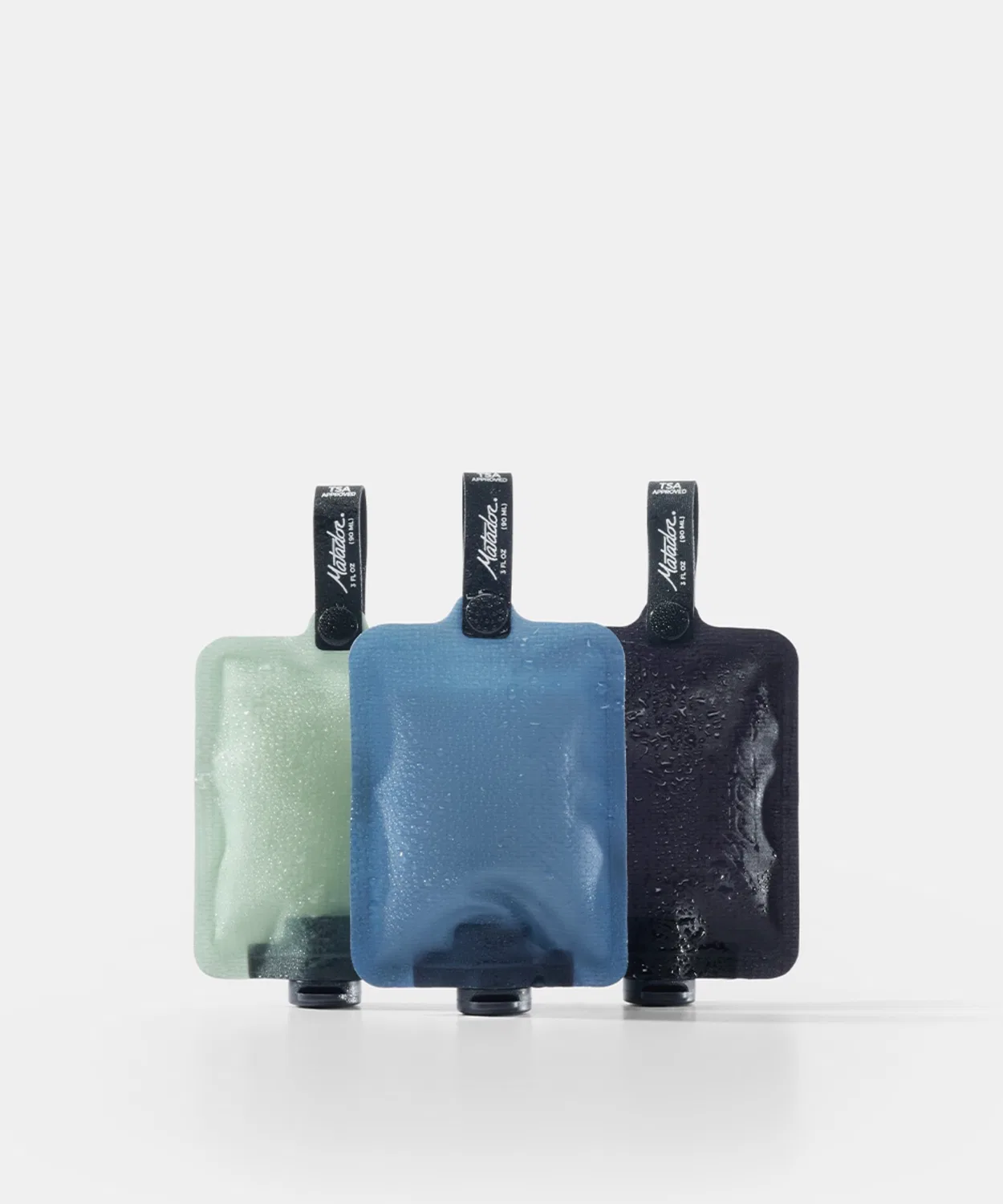 Набор дорожных бутылочек FlatPak Bottle 3-pack Matador, 3 шт., 90 мл, мультицвет
