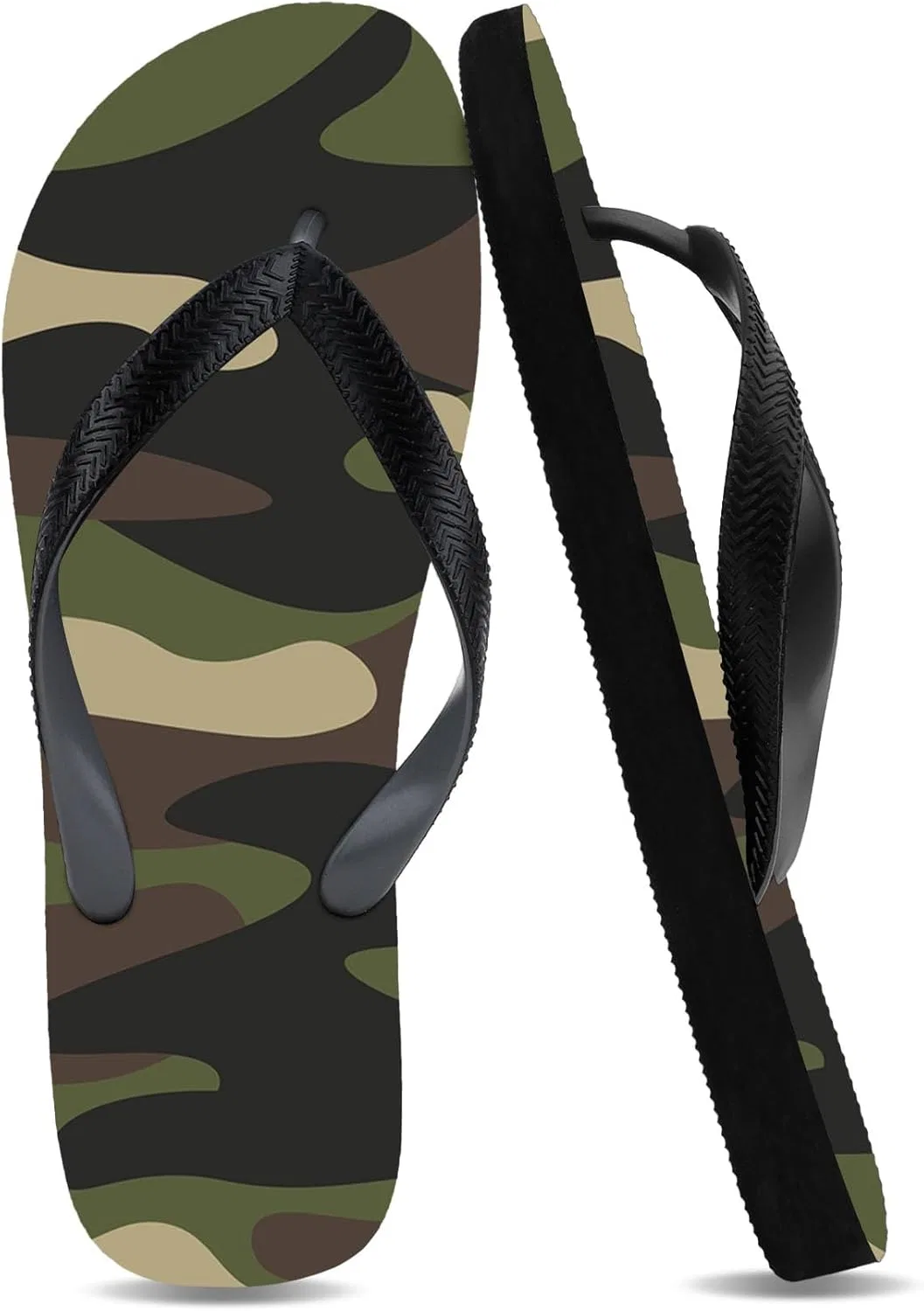 Сандалии с принтом, водонепроницаемые, Camouflage