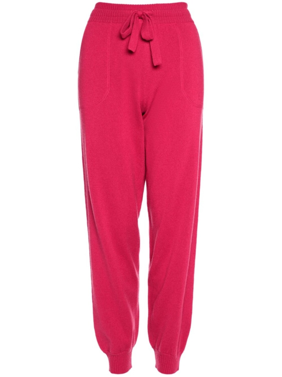 

ERES Star wool-cashmere track pants, розовый