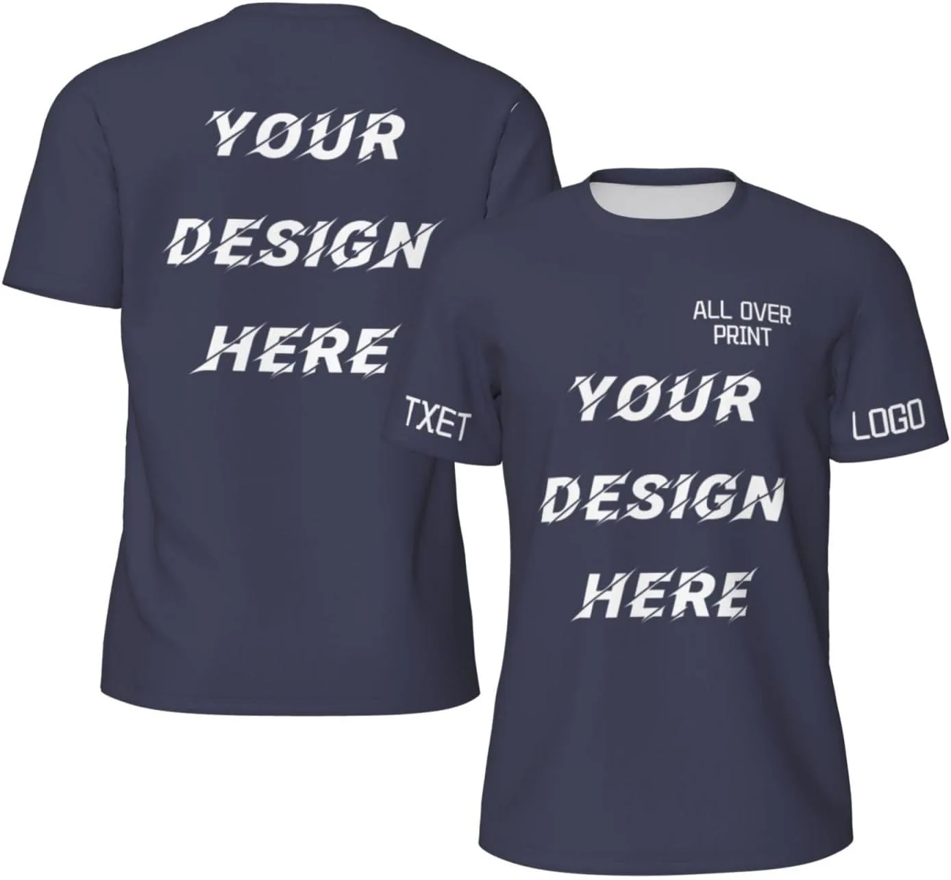 

Футболка Custom с логотипом и текстом