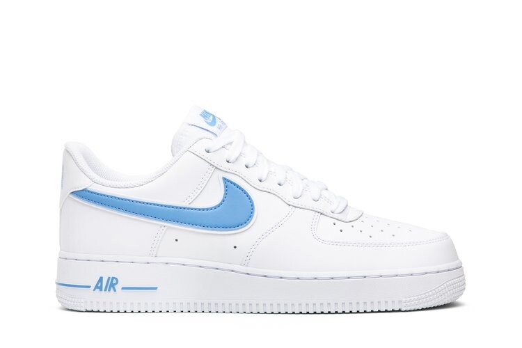 

Кроссовки Nike Air Force 1 '07 Low 'University Blue', белый