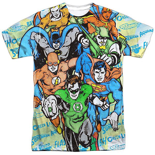 

Футболка с коротким рукавом Dc comics follow the leader Licensed Character