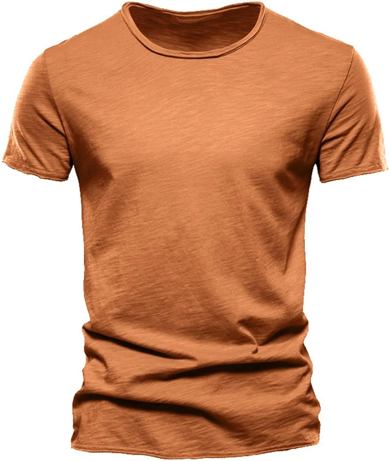 

Мужская футболка Casual с коротким рукавом и круглым вырезом, Slim Fit XINGJIAARTS