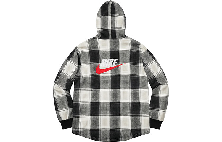 

Рубашка унисекс Nike X Supreme, белый/черный