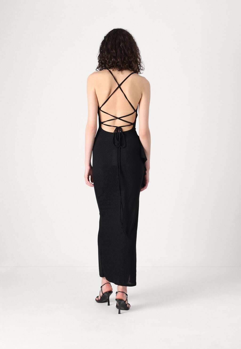 

Коктейльное платье / Вечернее платье GRACE RUFFLE GLITTER MAXI WAL G TALL, черный