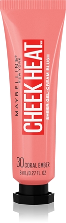 

Кремовые румяна MAYBELLINE NEW YORK Face Studio Cheek Heat, 30 Coral Ember 10 ml