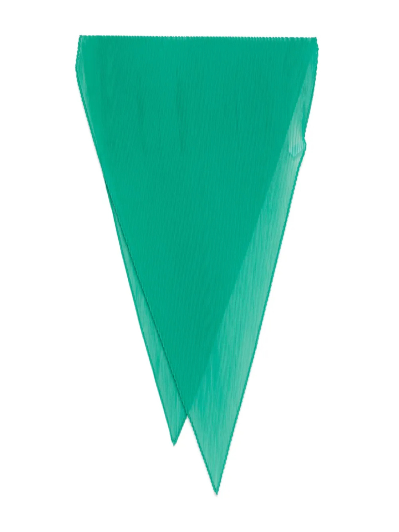 

Плиссированный шарф Pleats Please Issey Miyake, зеленый
