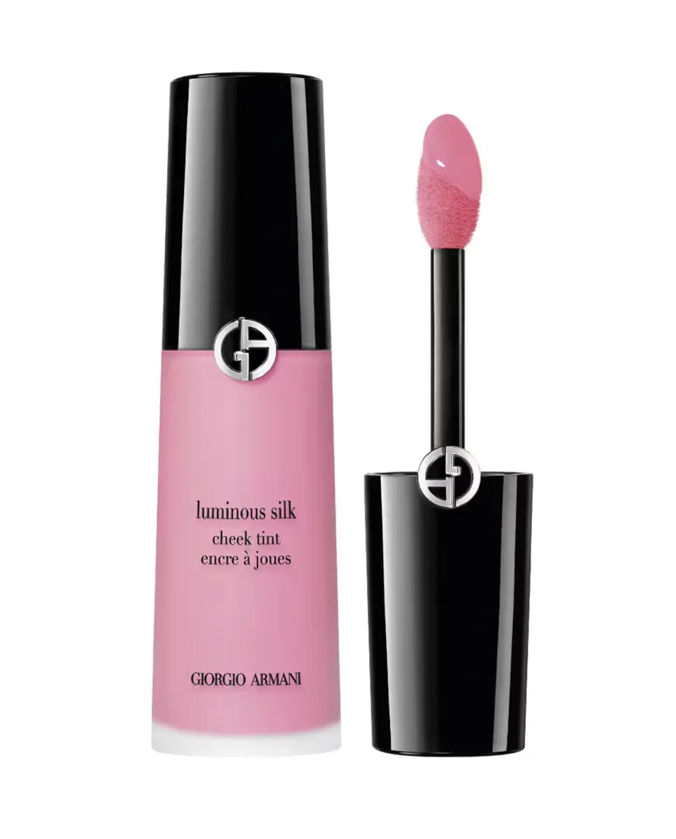 Жидкие румяна длительного действия Luminous Silk Cheek Tint Giorgio Armani, 53 Bold Pink — фото 2