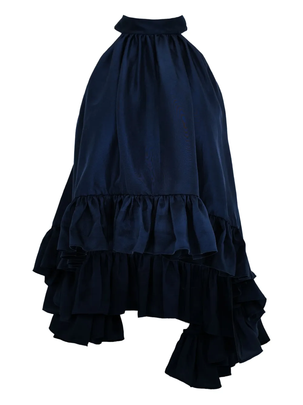 

Топ из необработанного шелка Plath AZEEZA, синий