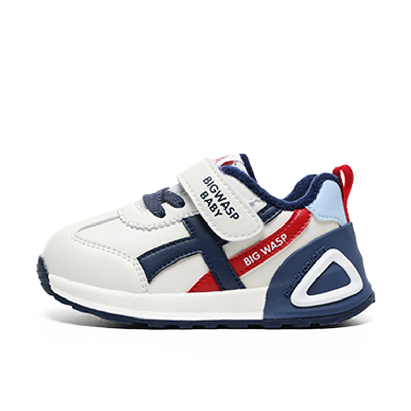 

Детские повседневные туфли Pre school BIG WASP, бежевый/синий