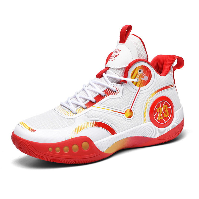 Баскетбольные кроссовки Basketball Shoes Unisex High-Top Gqwe, цвет China Red — фото 3