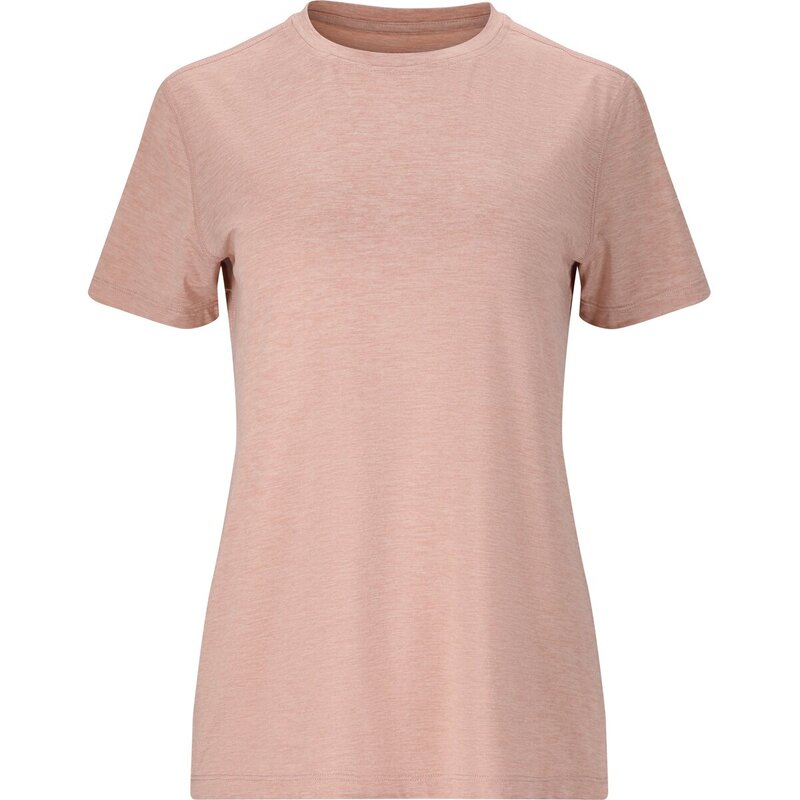 

Футболка alvaly w melange s/s tee Endurance, фиолетовый