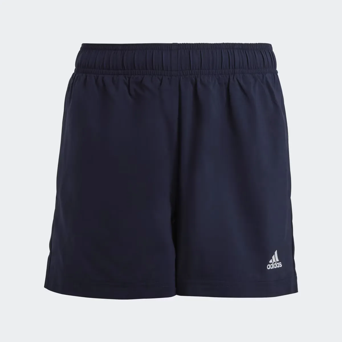 

Kids' Essentials Шорты челси с маленьким логотипом Adidas, темно-синий/белый