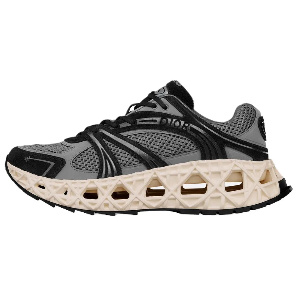DIOR Кроссовки B35 Nxxt Low Top мужские черно-серые