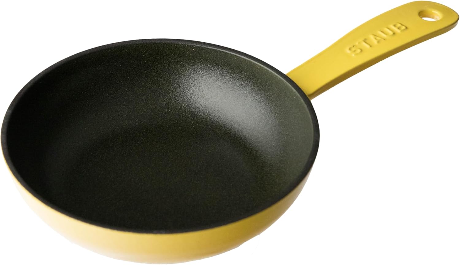 

Сковорода staub Skillet Citron Z1029-936 "Skillet Citron 6,3 дюйма (16 см), эмалированное литье, утюг, совместимость с индукционной индукцией, серийный номер включен, Yellow (Citron)