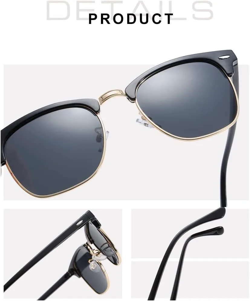 

Солнцезащитные очки AUGEN в стиле ретро-винтаж, узкие, круглые, абстрактные, унисекс, с защитой от УФ-излучения UV400, средний размер (DaBrown, 130), Brown