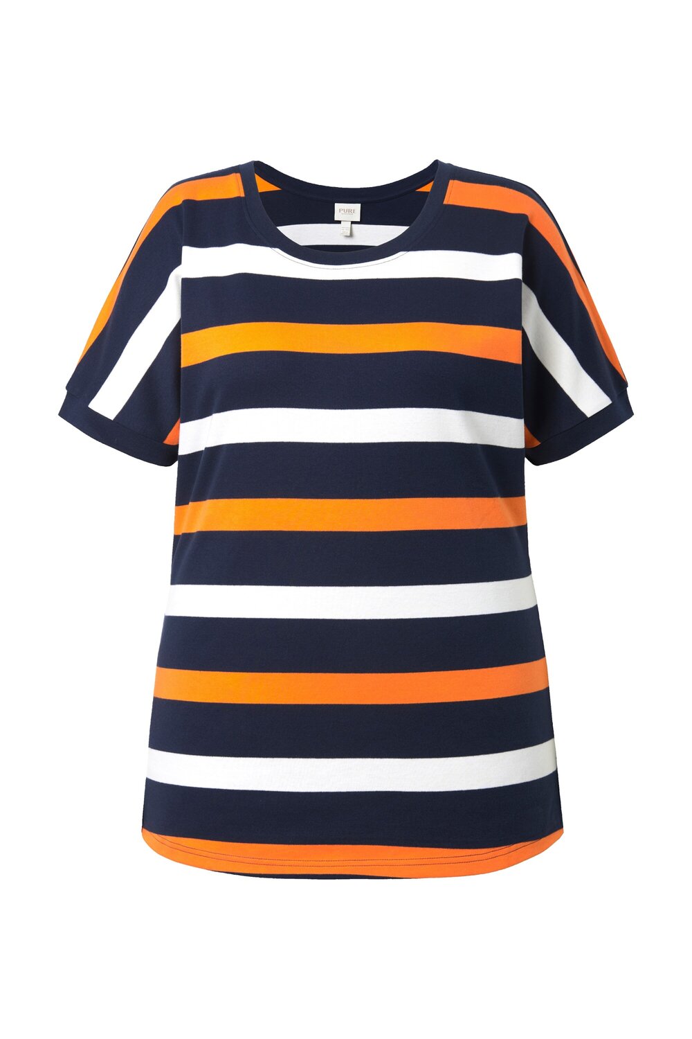 

Ulla Popken Свитшот в цвете Marine Blue, Dark Yellow