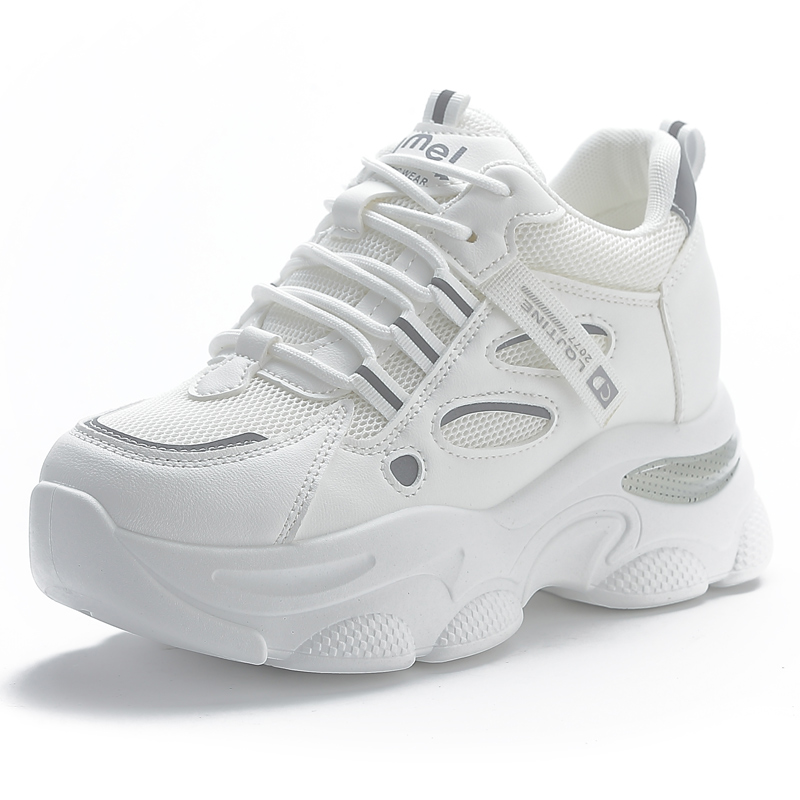 

Кроссовки REIHUNG Chunky Sneakers Women's Low-top, белый