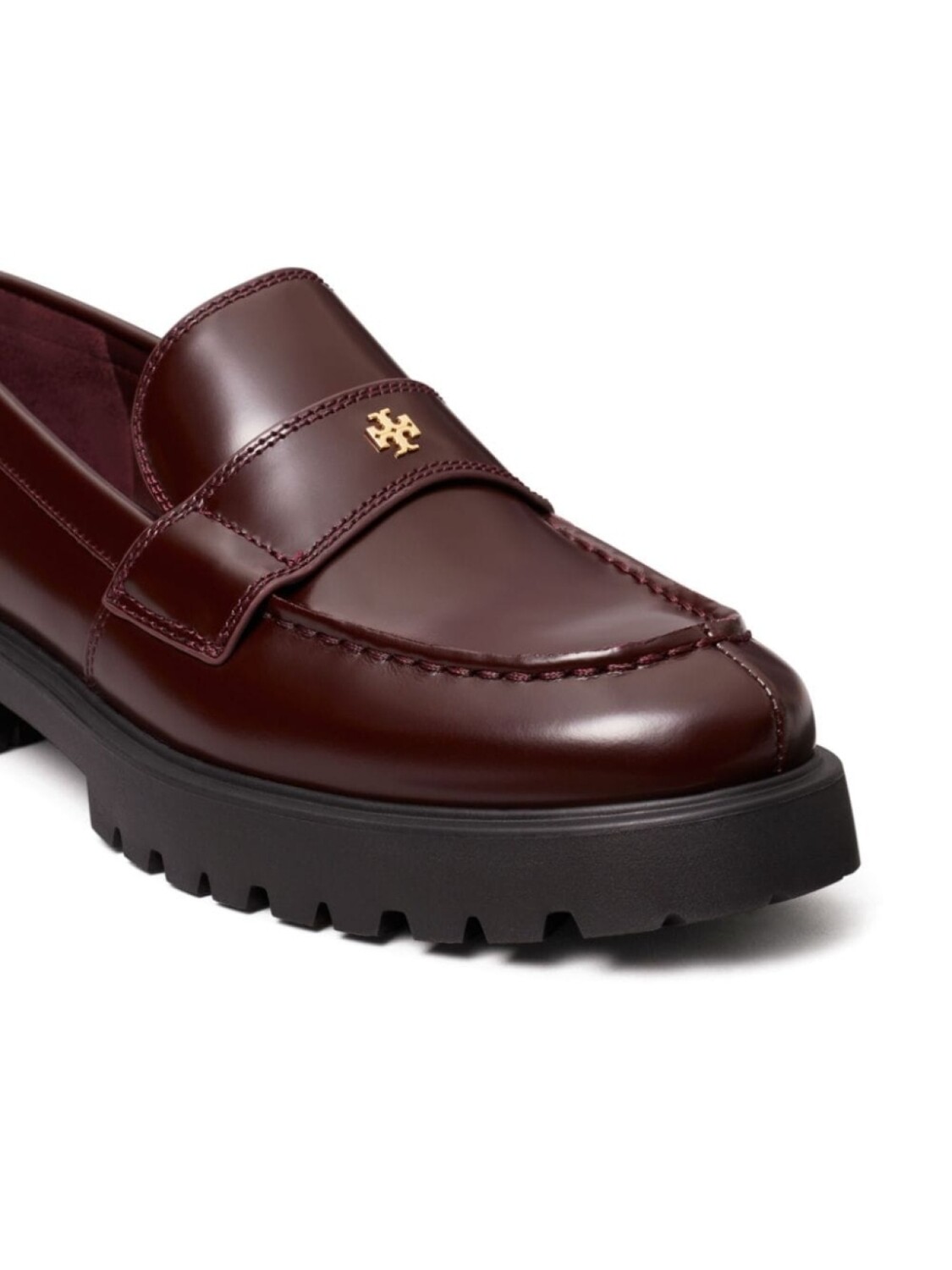 Tory Burch лоферы на массивной подошве, красный — фото 3