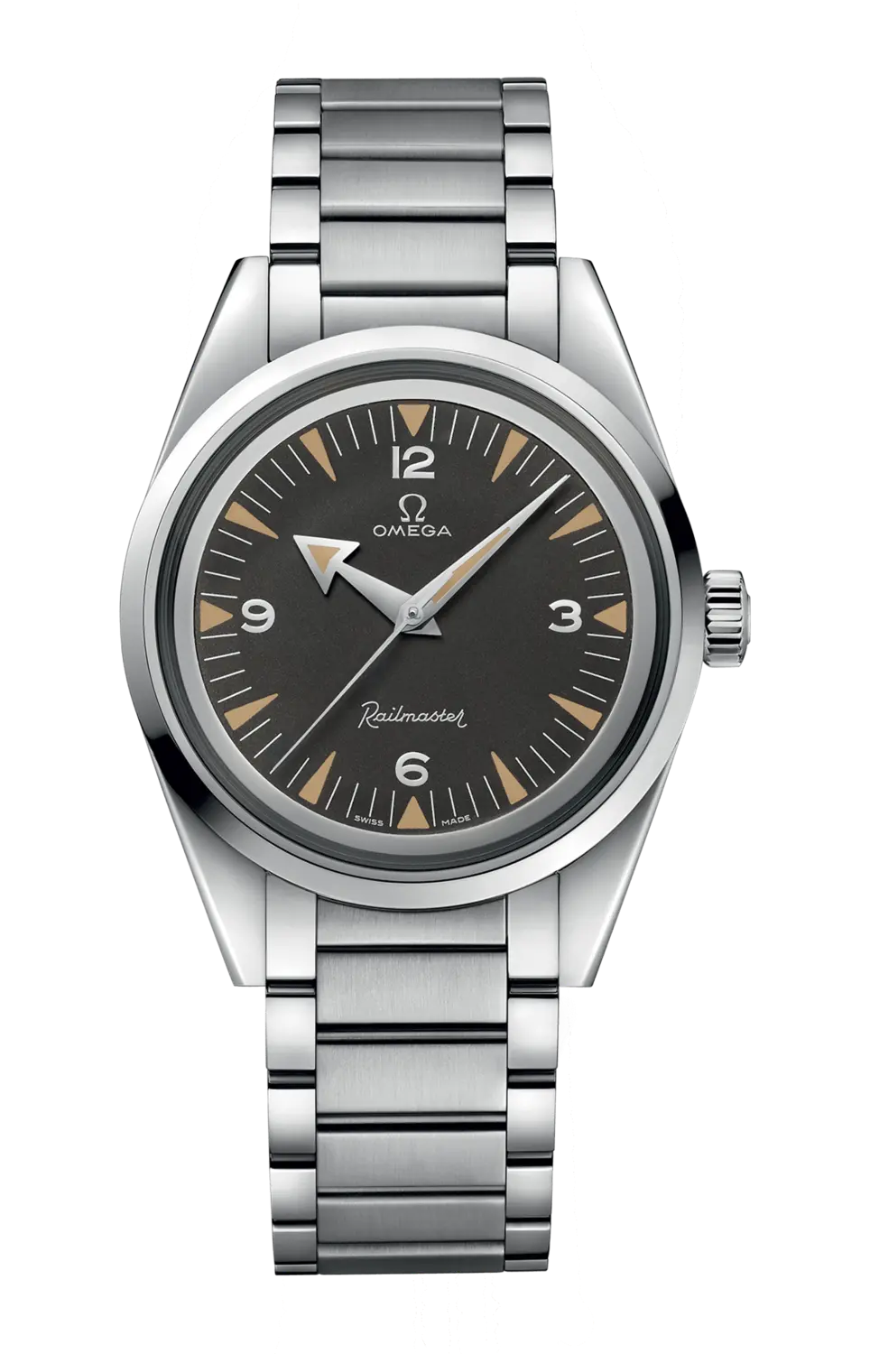 

Часы seamaster railmaster co axial master chronometer 38 мм trilogy 1957 Omega