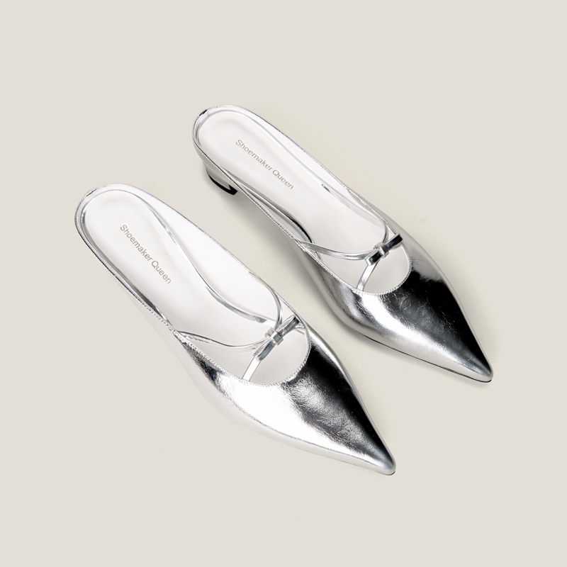SHOEMAKER QUEEN Женские противоскользящие тапочки с закрытым носком желтые, цвет Yellow — фото 4