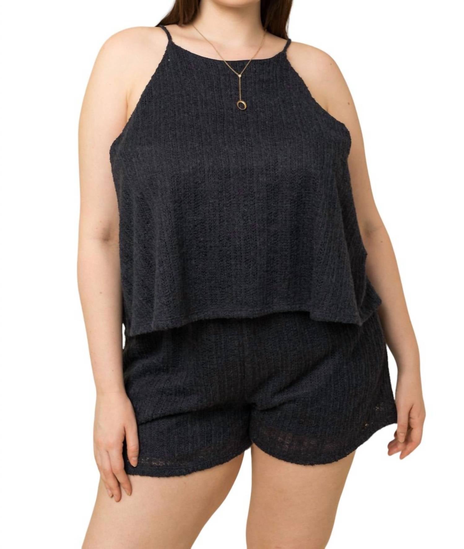 

Комбинезон Ahoy - Plus Size, темно-синий GILLI