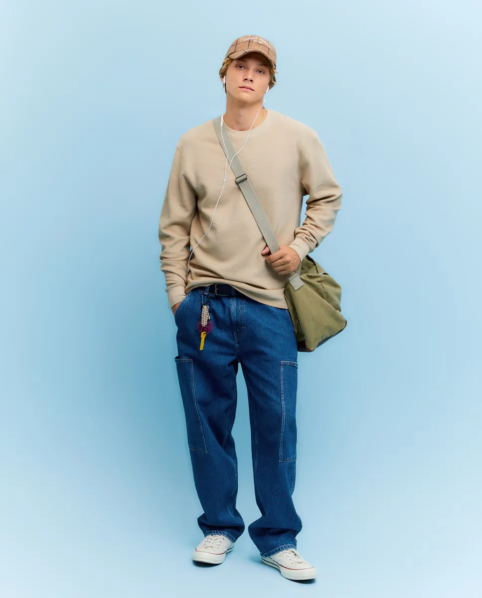 

ФУТБОЛКА С ДЛИННЫМИ РУКАВАМИ Green Coast, цвет Crema