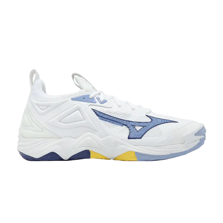 

Кроссовки Mizuno Wave Momentum 3 'White Bellwether Blue', белый