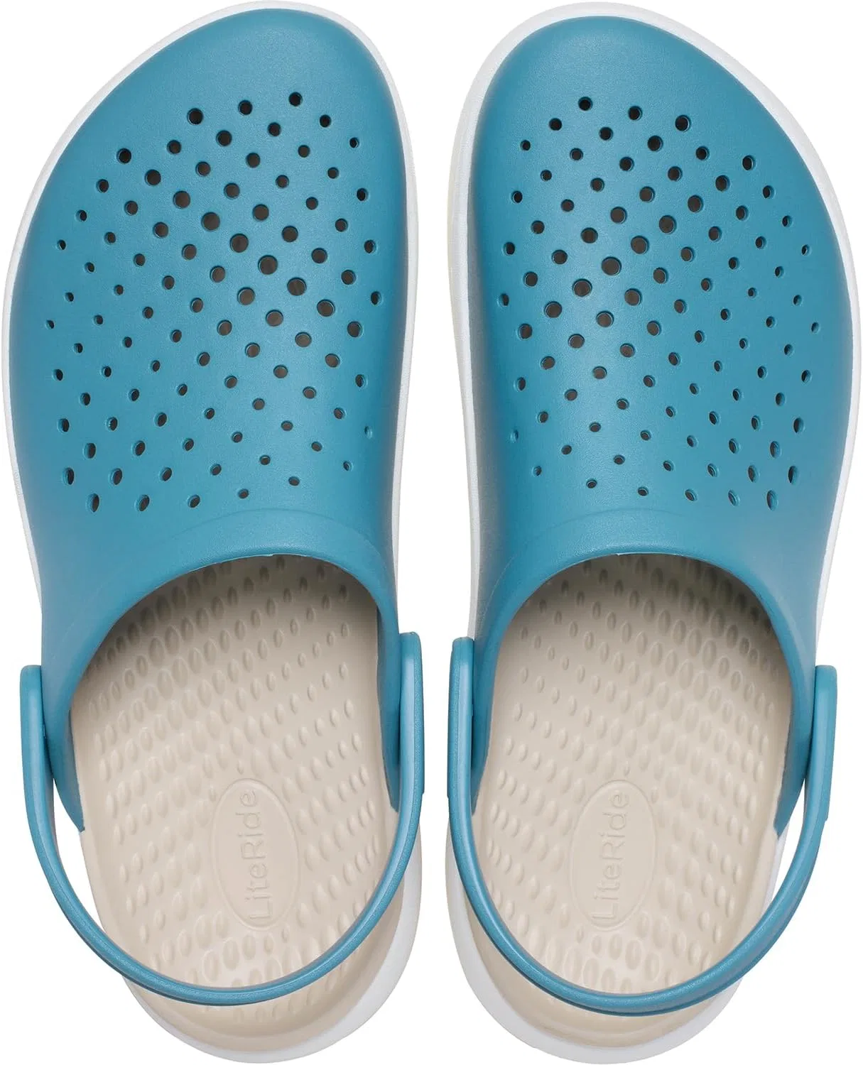 Кроксы Inmotion LiteRide Clog Crocs, Blue Calcite — фото 4