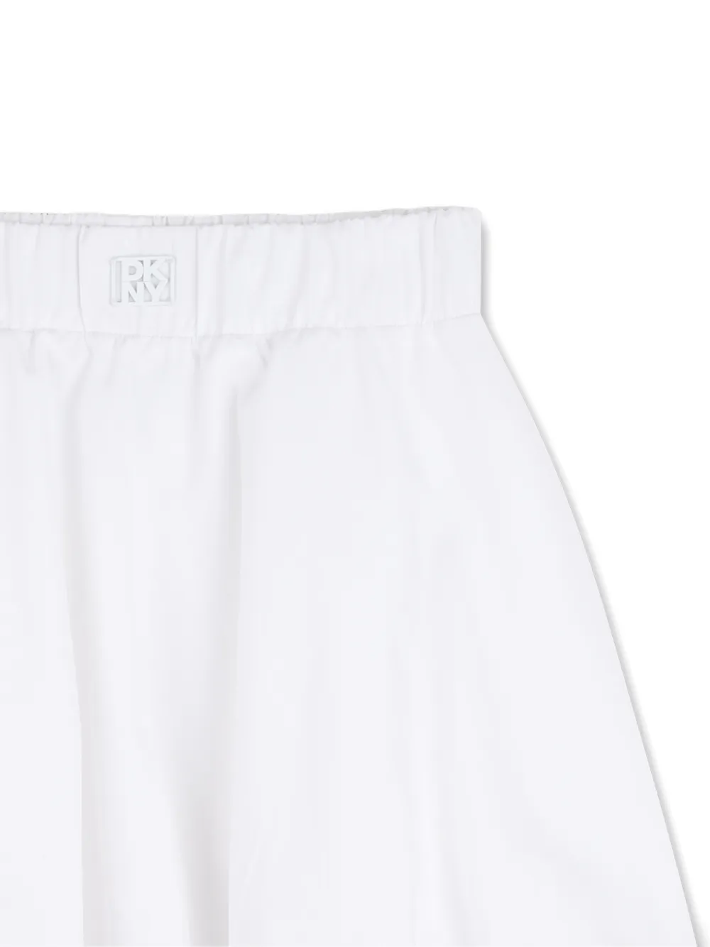 Юбка на резинке Dkny Kids, белый — фото 3