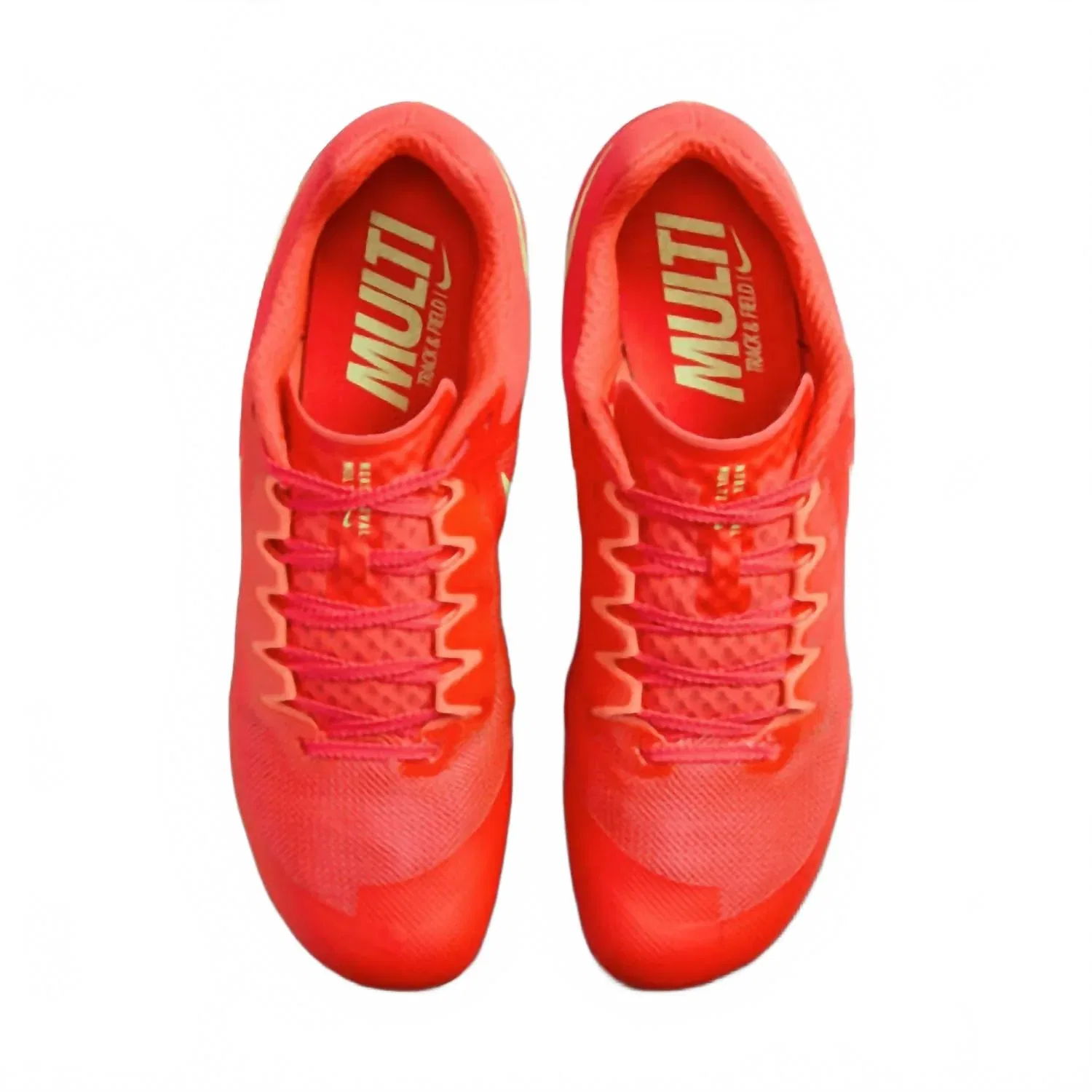 Nike Мужские кроссовки Rival Multi в ярко-красном/коралловом/салатовом цвете — фото 4