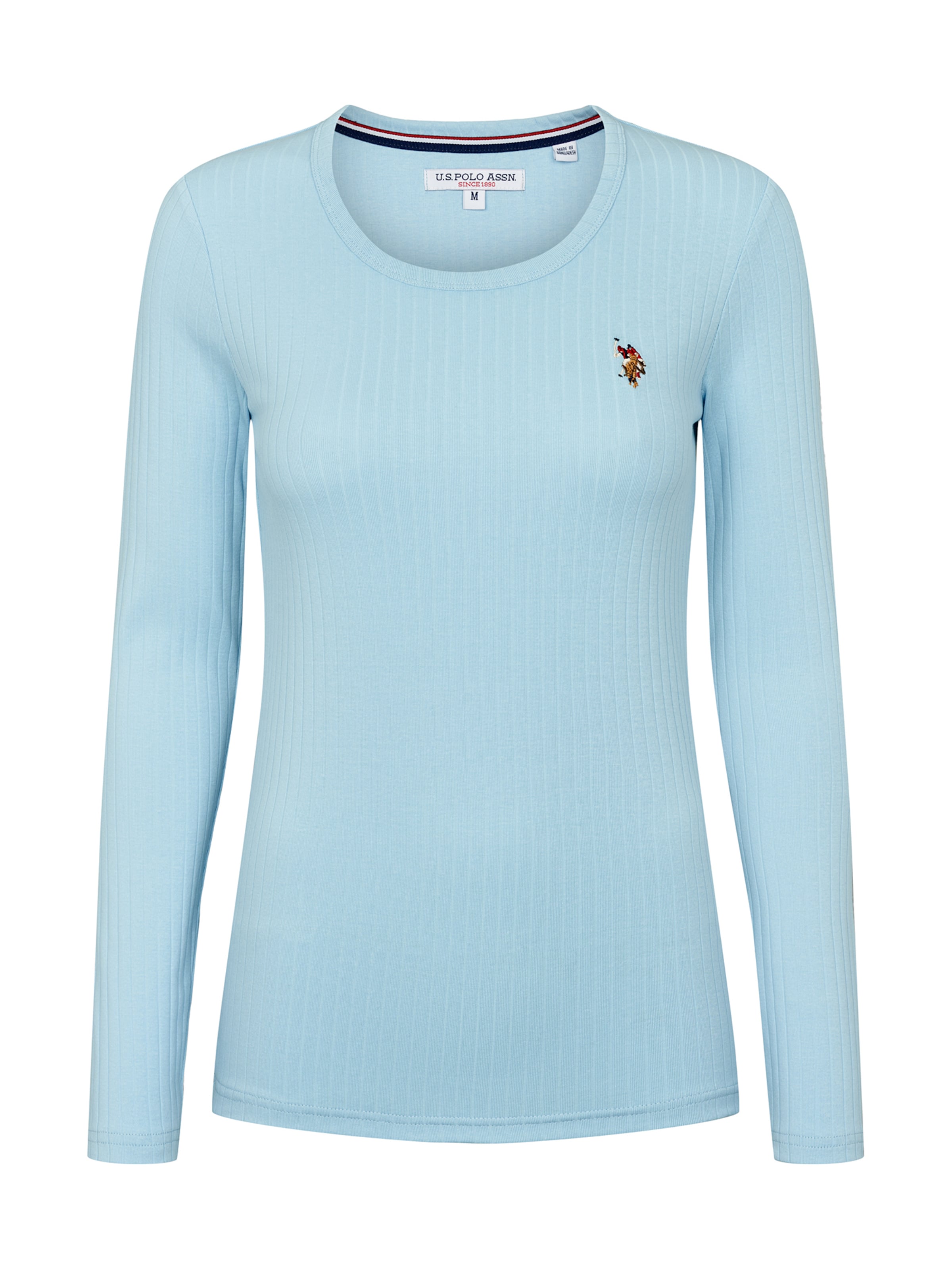 U.S. POLO ASSN. Топ в светло-голубом цвете