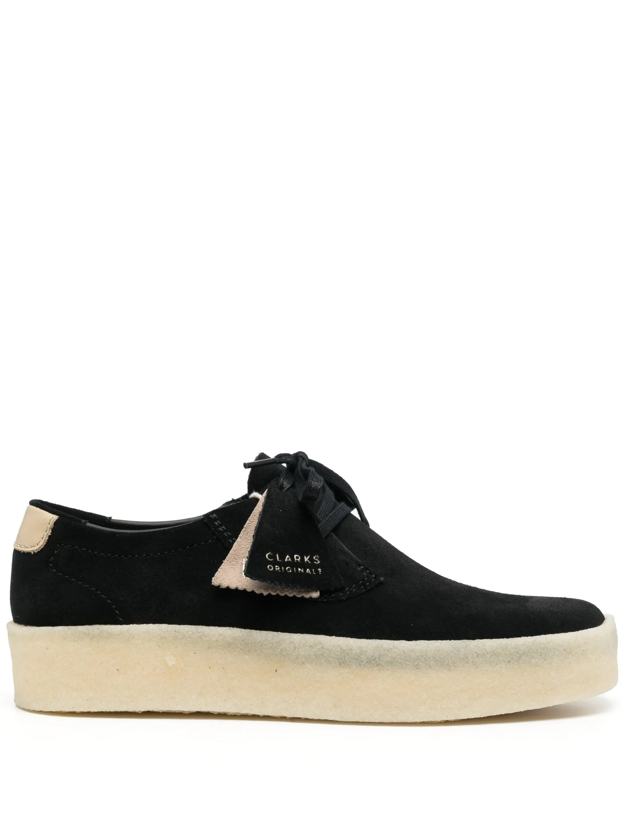 

Лоферы Wallabee на шнуровке Clarks Originals, черный