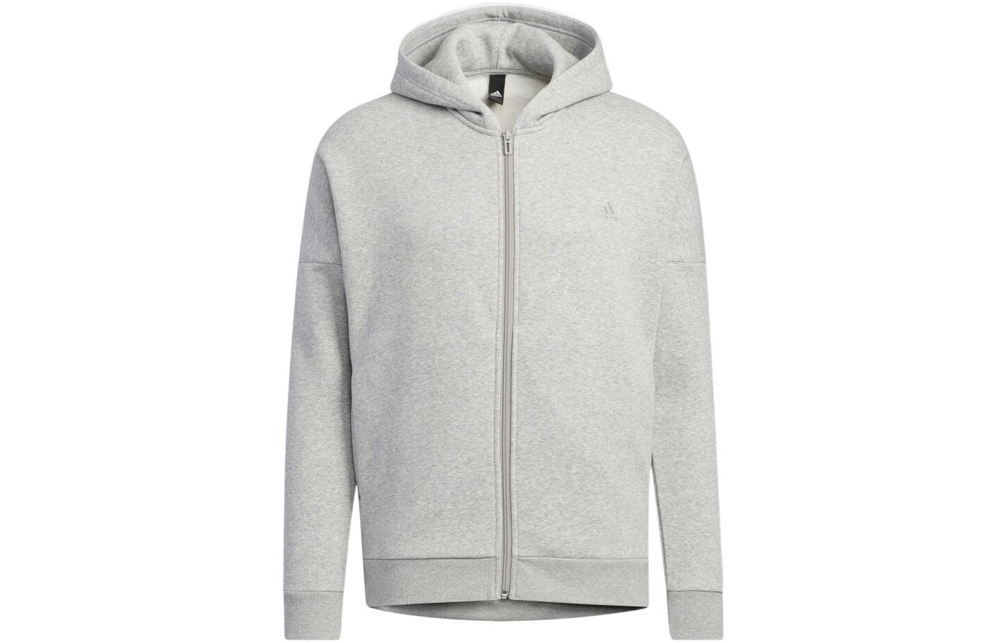 

Толстовка унисекс серая Adidas, серый