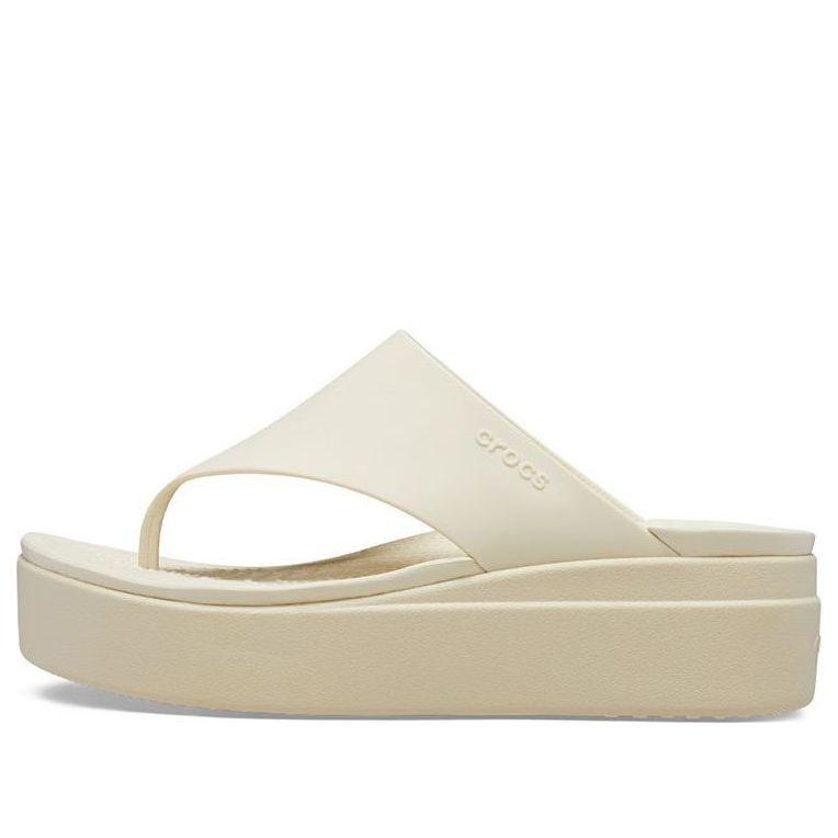 Шлепанцы (WMNS) Crocs Brooklyn Flip, белый