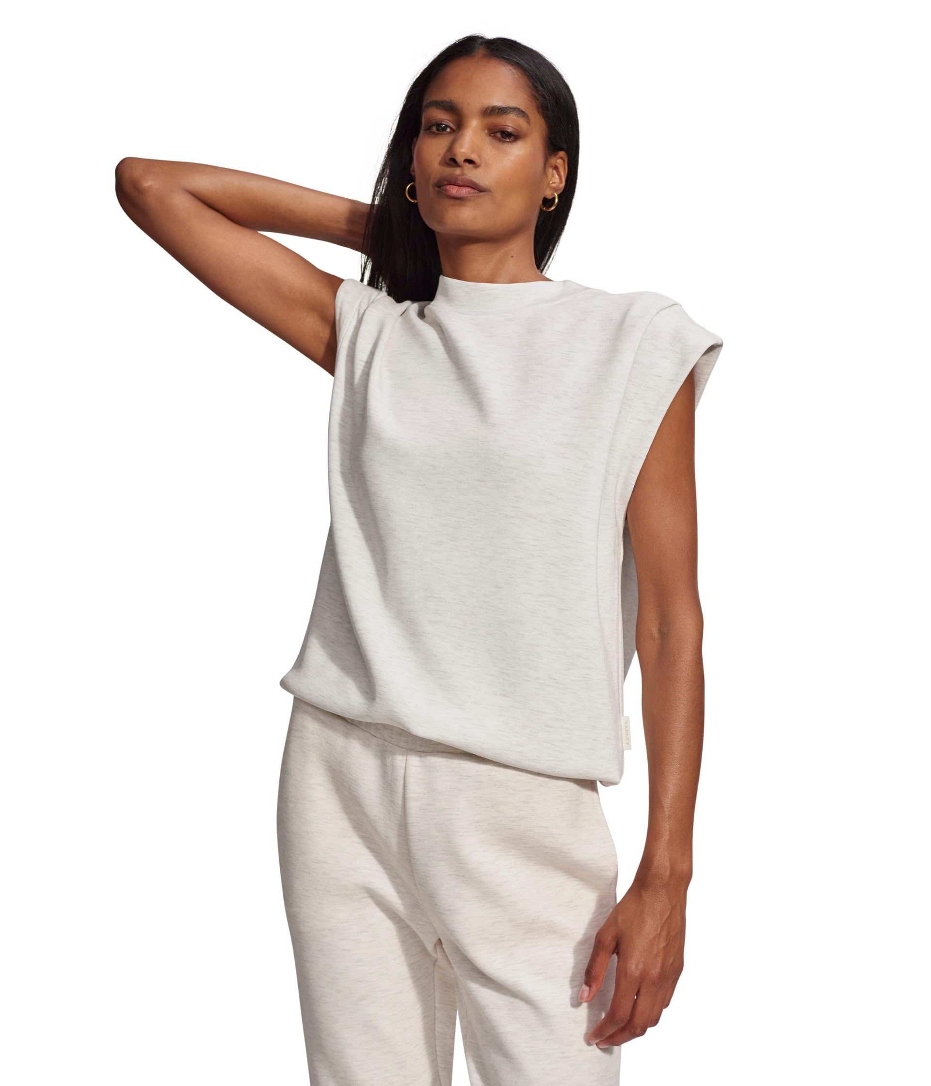 

Свитер Varley Otis Sleeveless Sweater, Ivory Marl